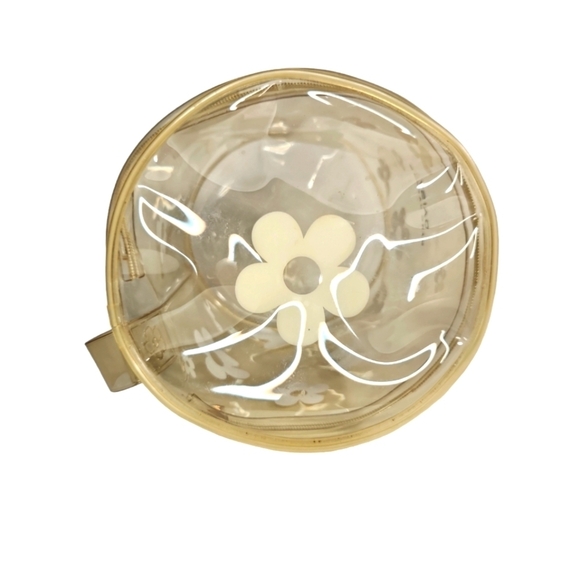 Marc Jacobs Vintage Daisy Clear Bucket Bag Makeup Case - Picture 4 of 7